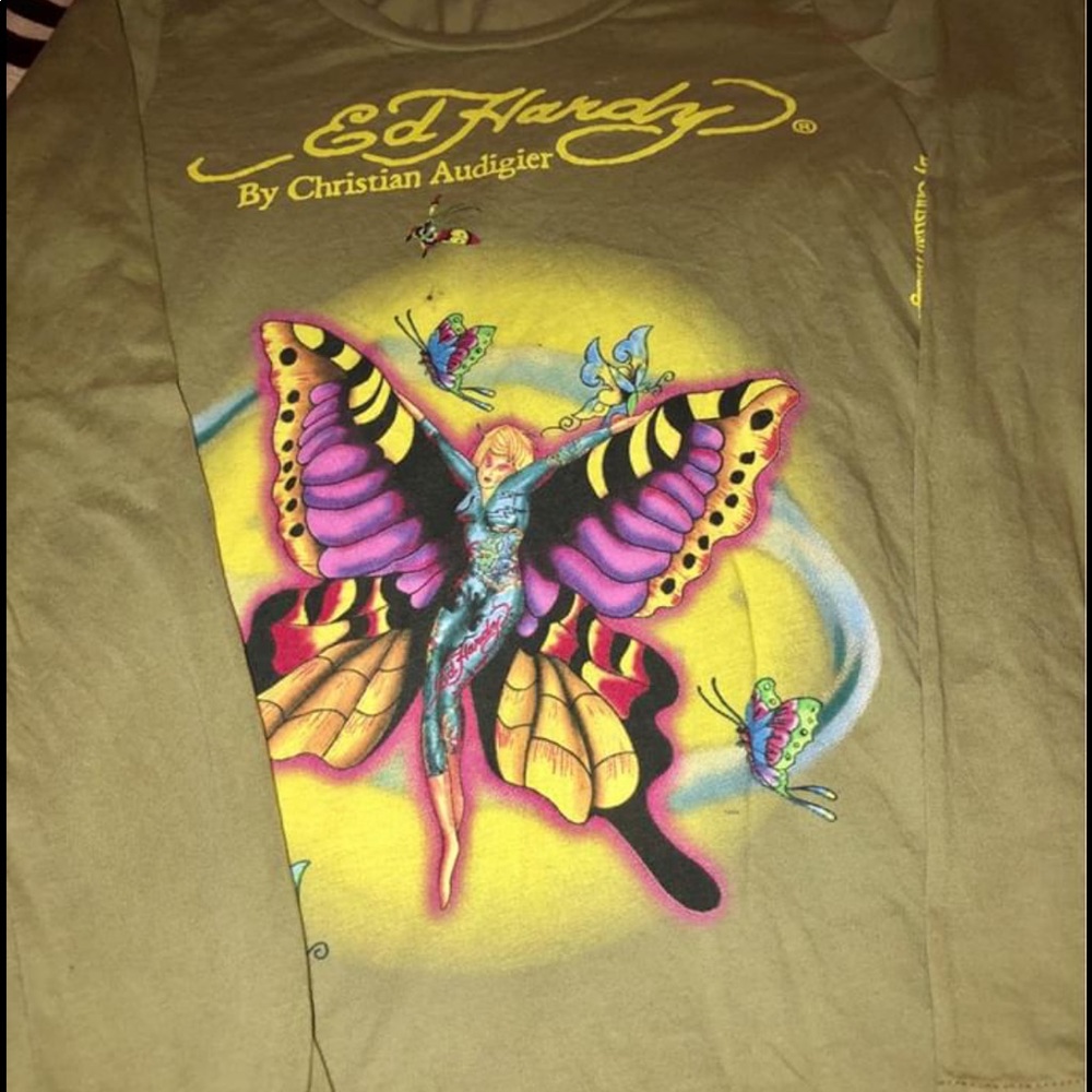 Ed Hardy shirts small
